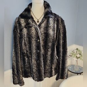 Faux Fur Blazer